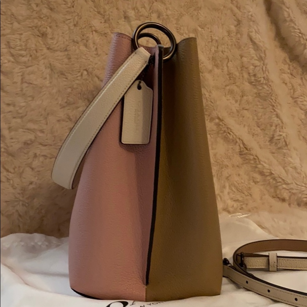Coach Charlie Bucket Bag In Color Block - image 4